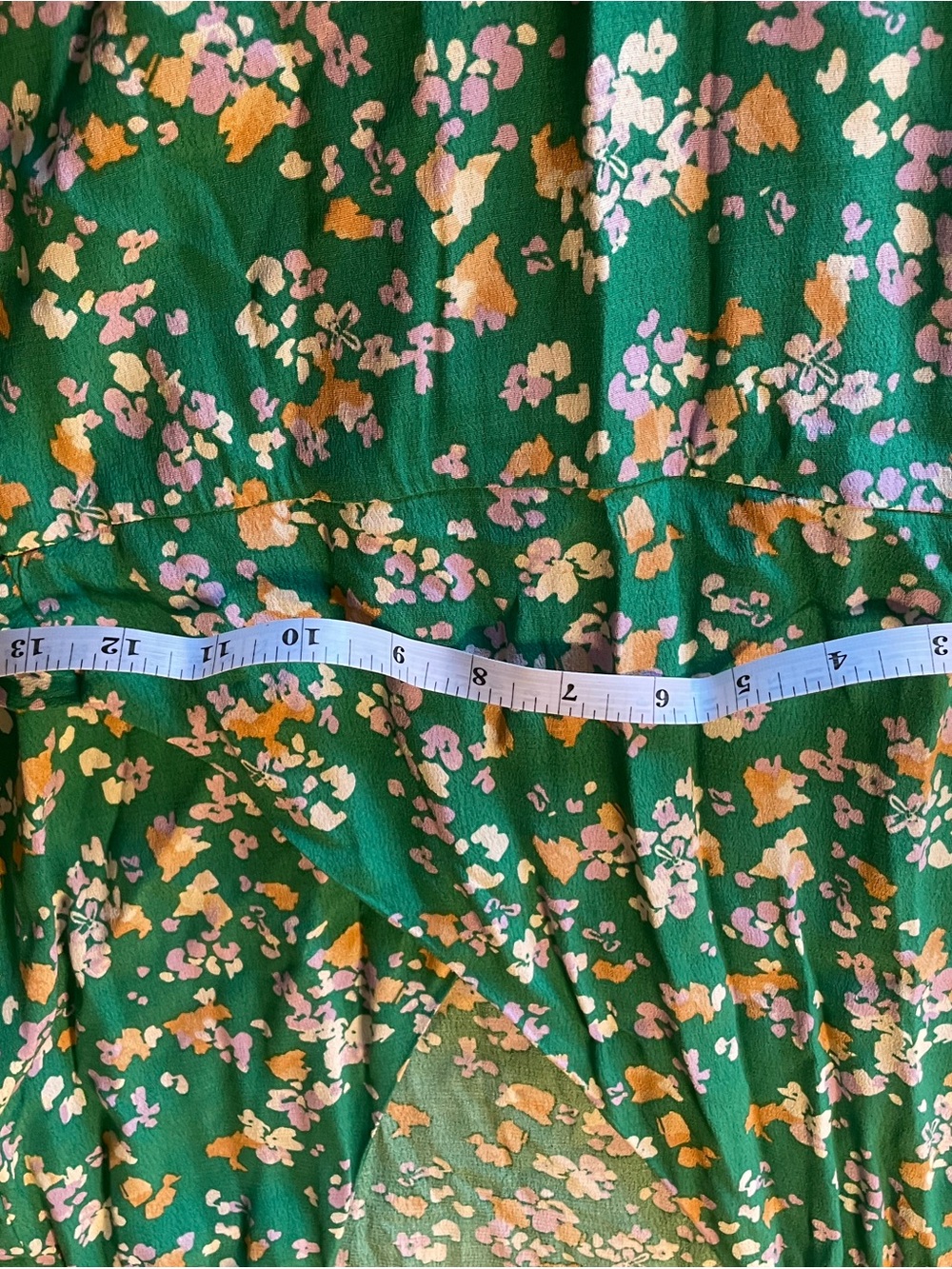 Audrey 3+1 Green Floral Wrap Maxi Dress - Picture 7 of 16